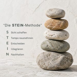 Die Stein Methode der Zenioren für ein selbstbestimmtes Älterwerden